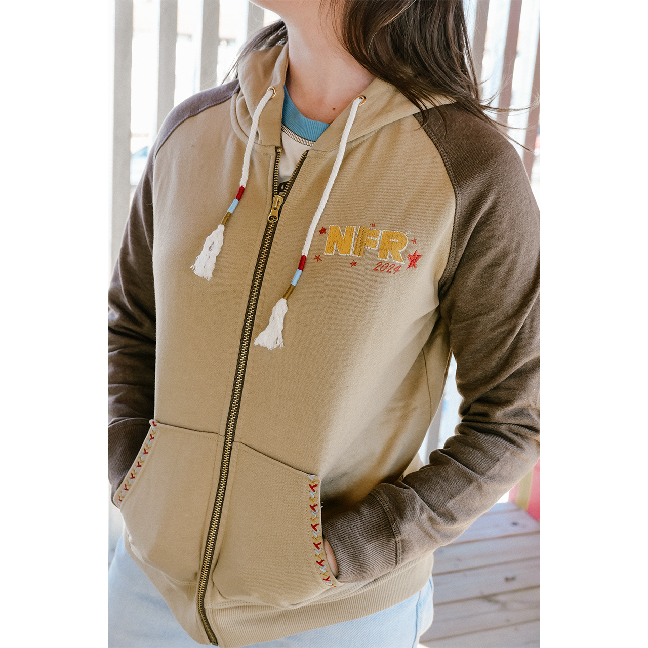 2024 Desert Cowgirl Zip Hoodie