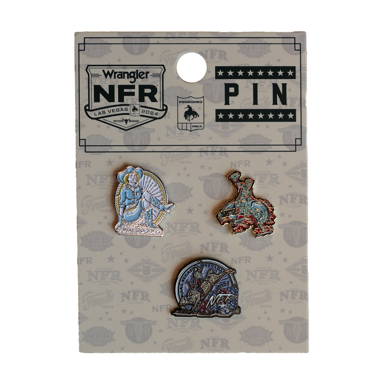 2024 Rodeo Lapel Pin Set