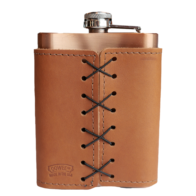 2023 65th Leather Flask