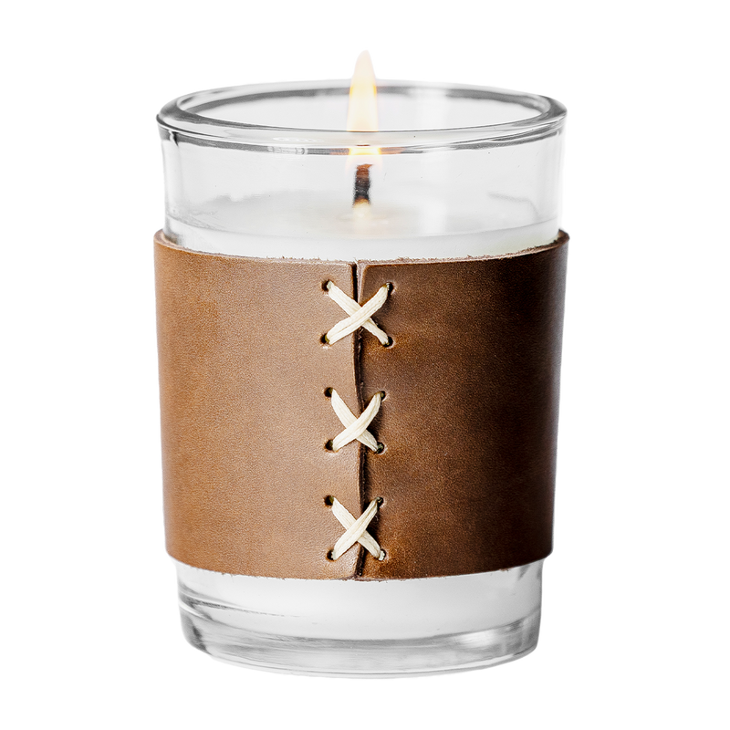 2023 NFR 65th Leather Wrapped Candle