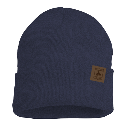 2024 Leather Logo Loop Beanie