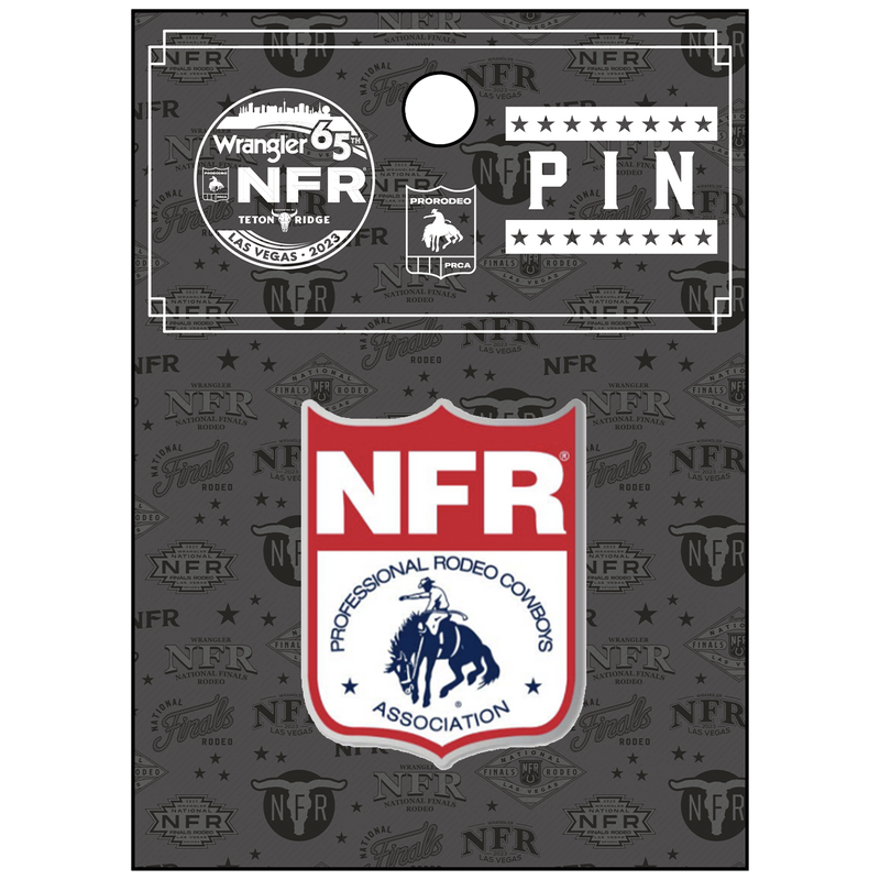 2023 NFR Shield Logo Lapel Pin