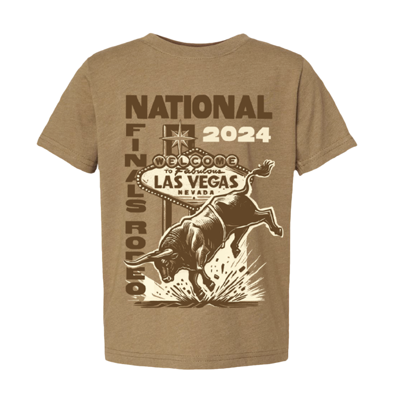 2024 Toddler Vegas Bull Tee